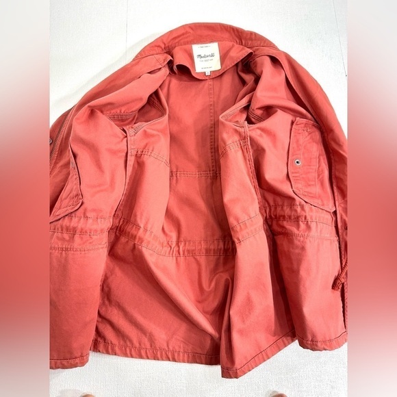 Madewell prospect jacket in spiced rose color size M - Picture 14 of 16